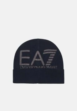 EA7 Emporio Armani MOUNTAIN VISIBILITY BEANIE UNISEX - Beanie - Whitecap Gray/portabella -Total Wear Store e4dbd7e9e86d45e398aee499cd722f39 3