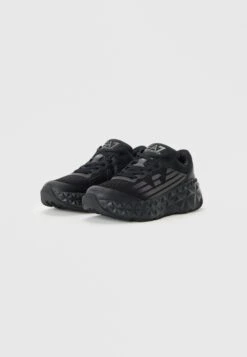 EA7 Emporio Armani KOBRA - Trainers - Triple Black/gunmetal -Total Wear Store e4f935267b0749abad1f0b6f4967803c