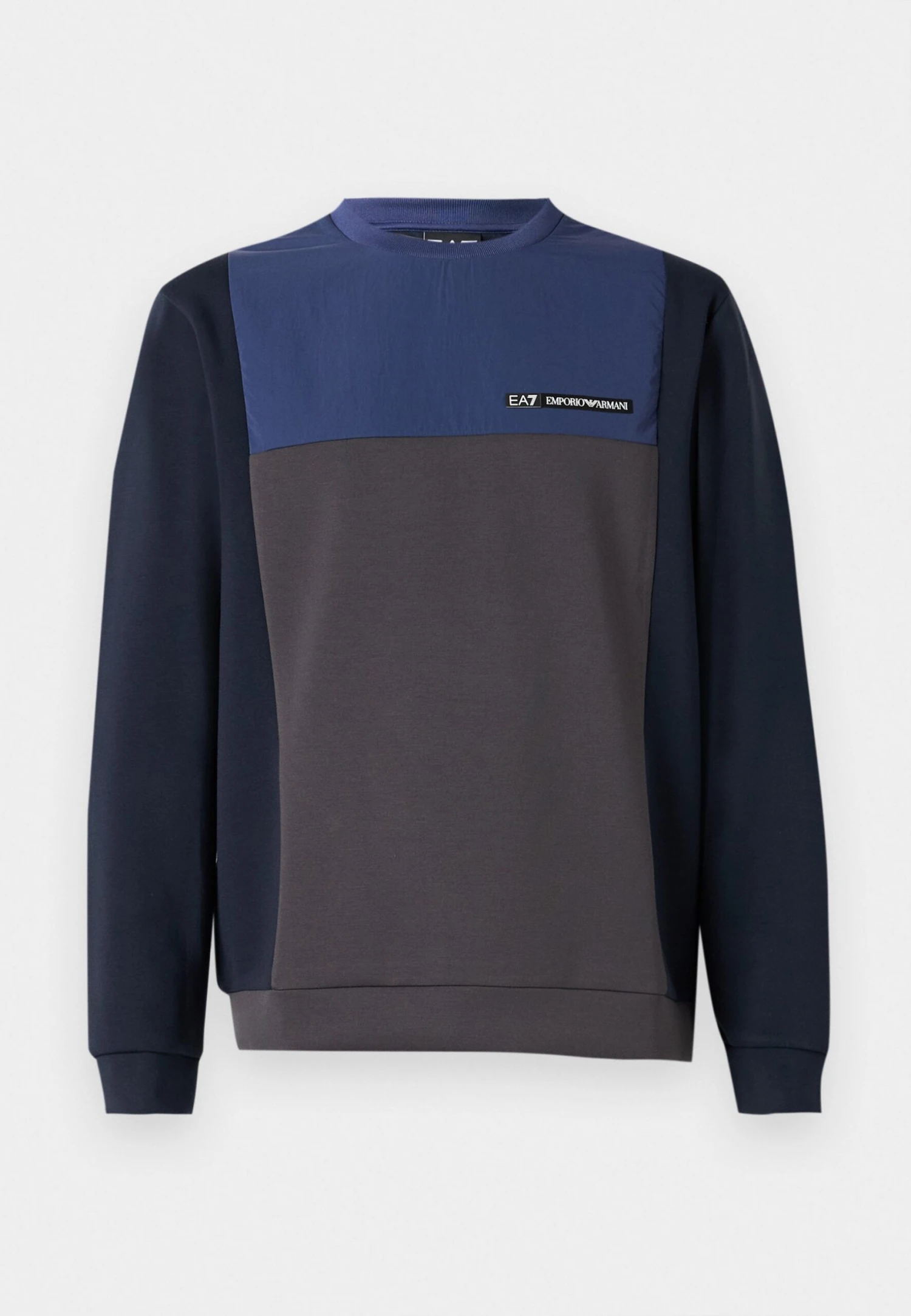 EA7 Emporio Armani TRAIN ATHLETIC - Sweatshirt - Blue 8 EA7 Emporio Armani TRAIN ATHLETIC - Sweatshirt - Blue - Image 6
