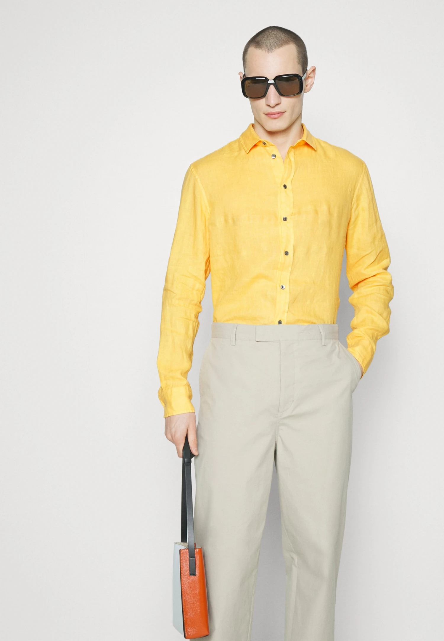 Emporio Armani Shirt - Shirt - Beige Ocra 6 Emporio Armani Shirt - Shirt - Beige Ocra - Image 4