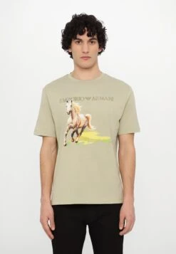 Emporio Armani Print T-shirt - Light Green