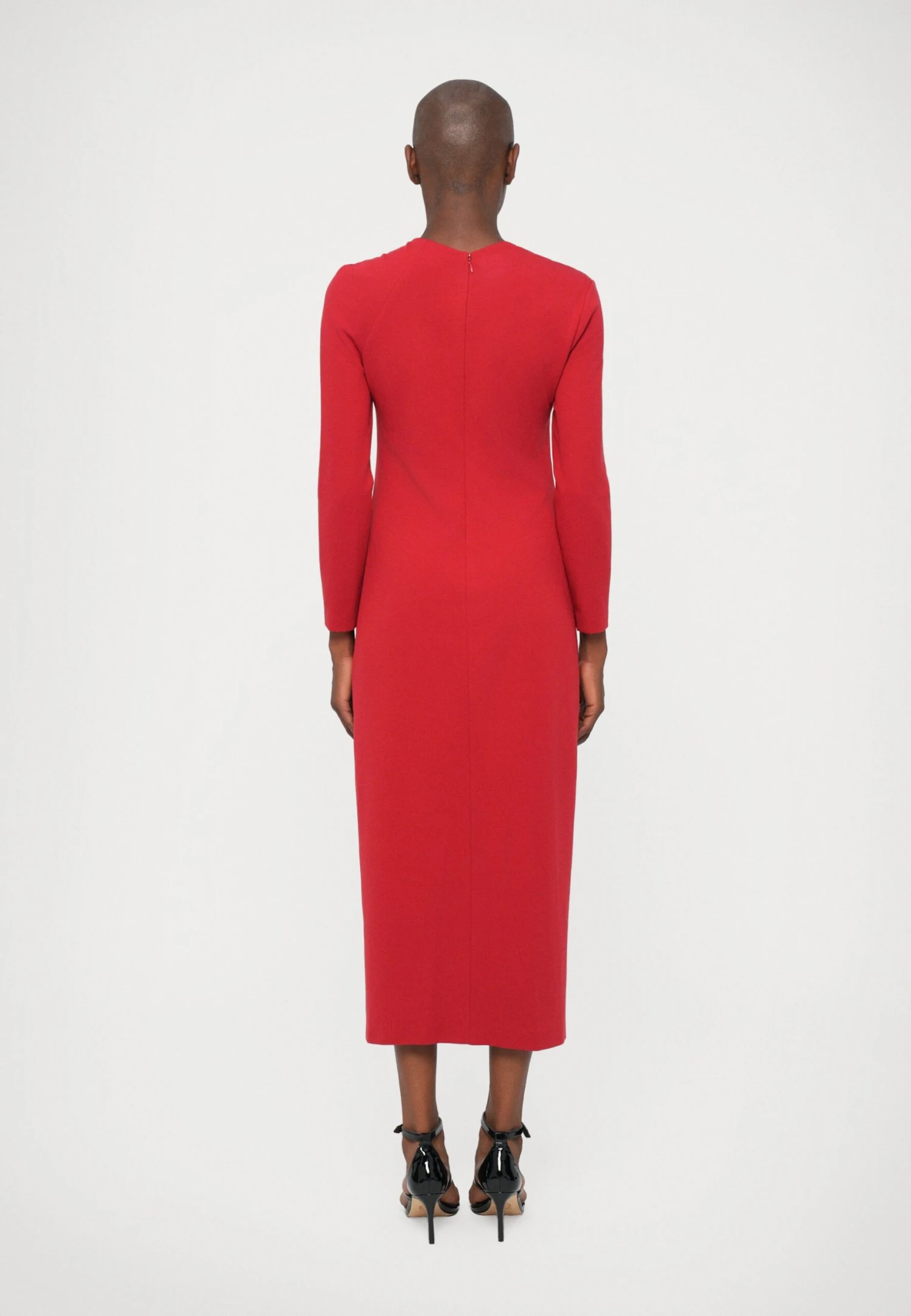 Emporio Armani DRESS - Jersey Dress - Diamond Red 5 Emporio Armani DRESS - Jersey Dress - Diamond Red - Image 3