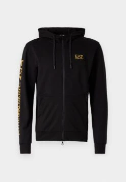EA7 Emporio Armani Hoodie - Black/gold -Total Wear Store e5ac50cab3fc41bfaffa4f9a9b19f81f