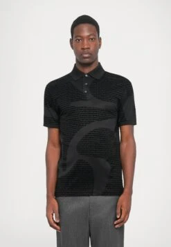 Emporio Armani Polo Shirt - Black Fancy