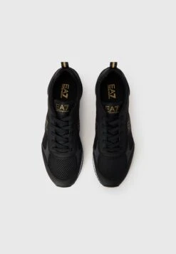 EA7 Emporio Armani UNISEX - Trainers - Black/gold-coloured/white -Total Wear Store e65e52be7180439883e4182f155c0c1c