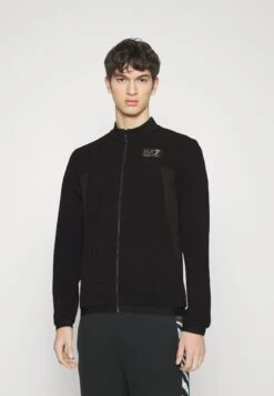 EA7 Emporio Armani Zip-Up Sweatshirt - Black