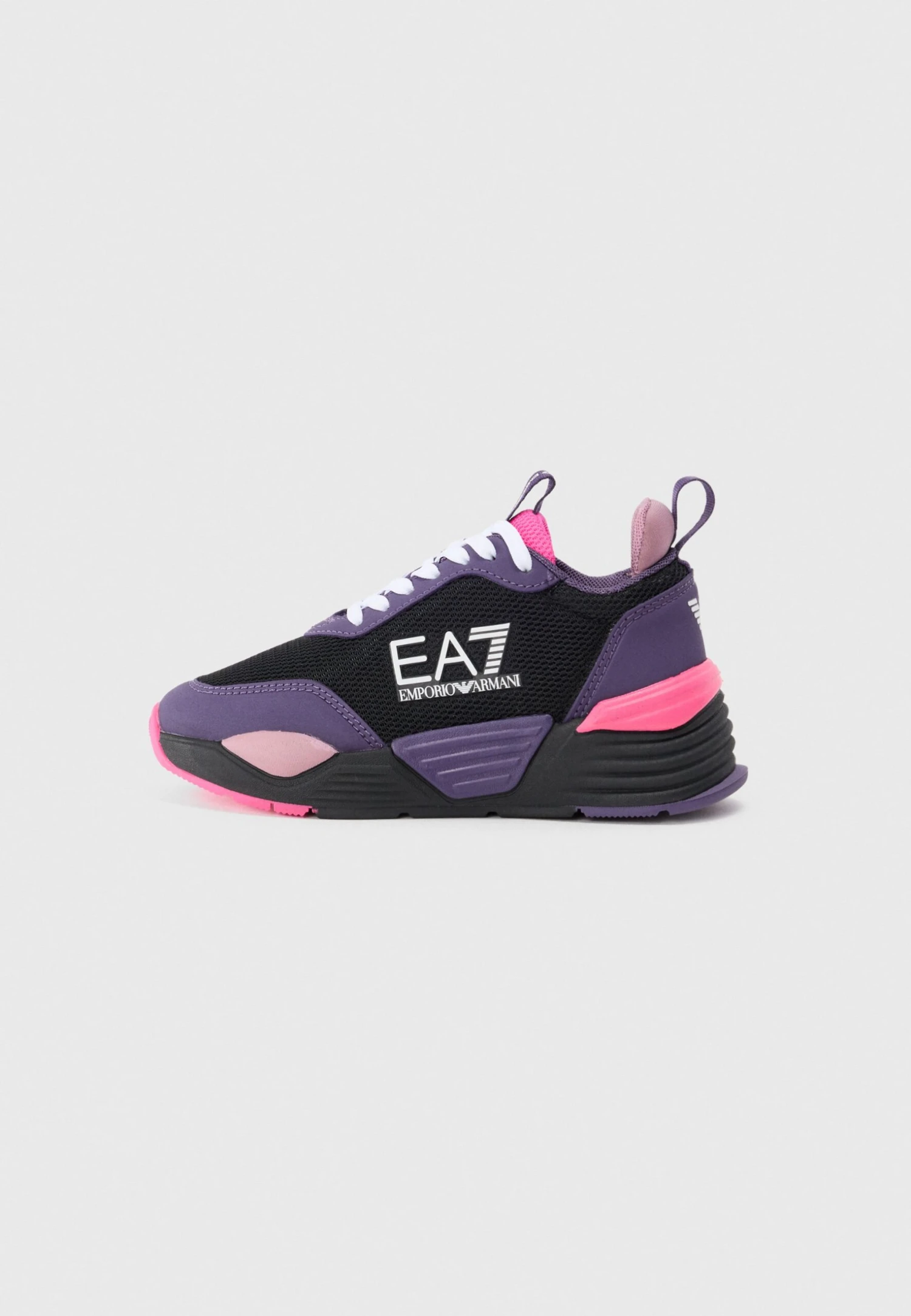 EA7 Emporio Armani UNISEX - Trainers - Black/grape/dusty Orchid/pink Glo 3 EA7 Emporio Armani UNISEX - Trainers - Black/grape/dusty Orchid/pink Glo