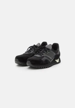 Emporio Armani Fusion - Trainers - Black/Off-White -Total Wear Store e6a061ec50c842139c2d1b3c5ef27922