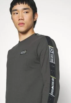EA7 Emporio Armani Sweatshirt - Dark Grey -Total Wear Store e6de0356080d4889a0c54e49965e526a