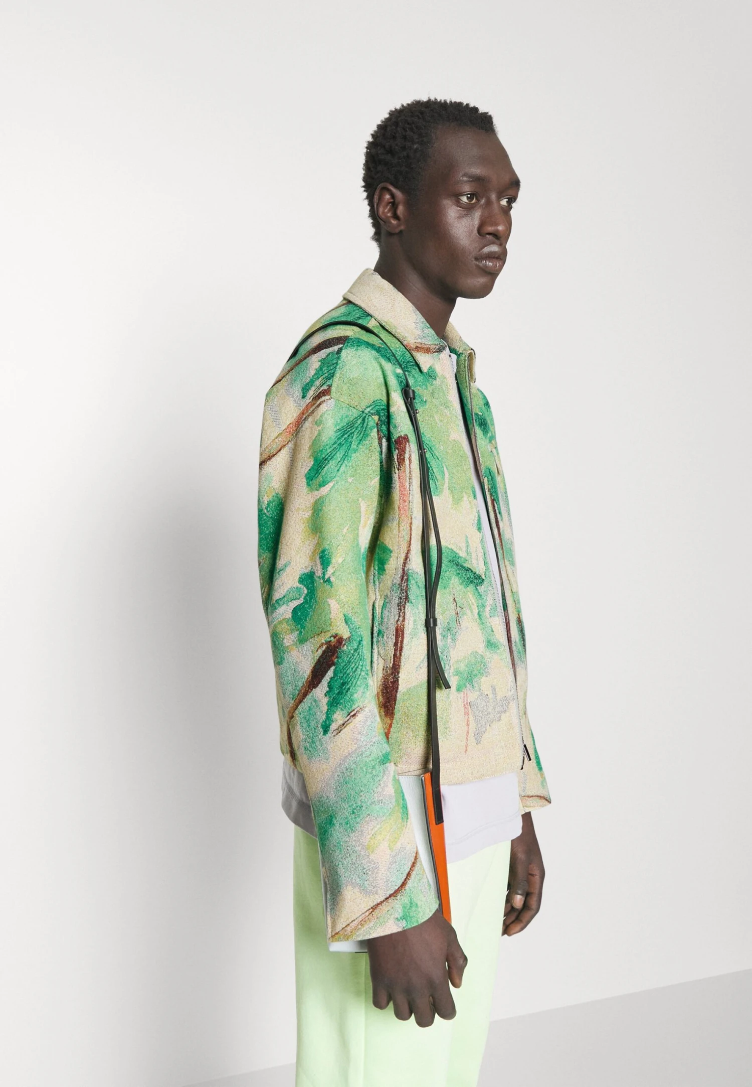 Emporio Armani Blouson Jacket - Summer Jacket - Verde Acquitrino 6 Emporio Armani Blouson Jacket - Summer Jacket - Verde Acquitrino - Image 4