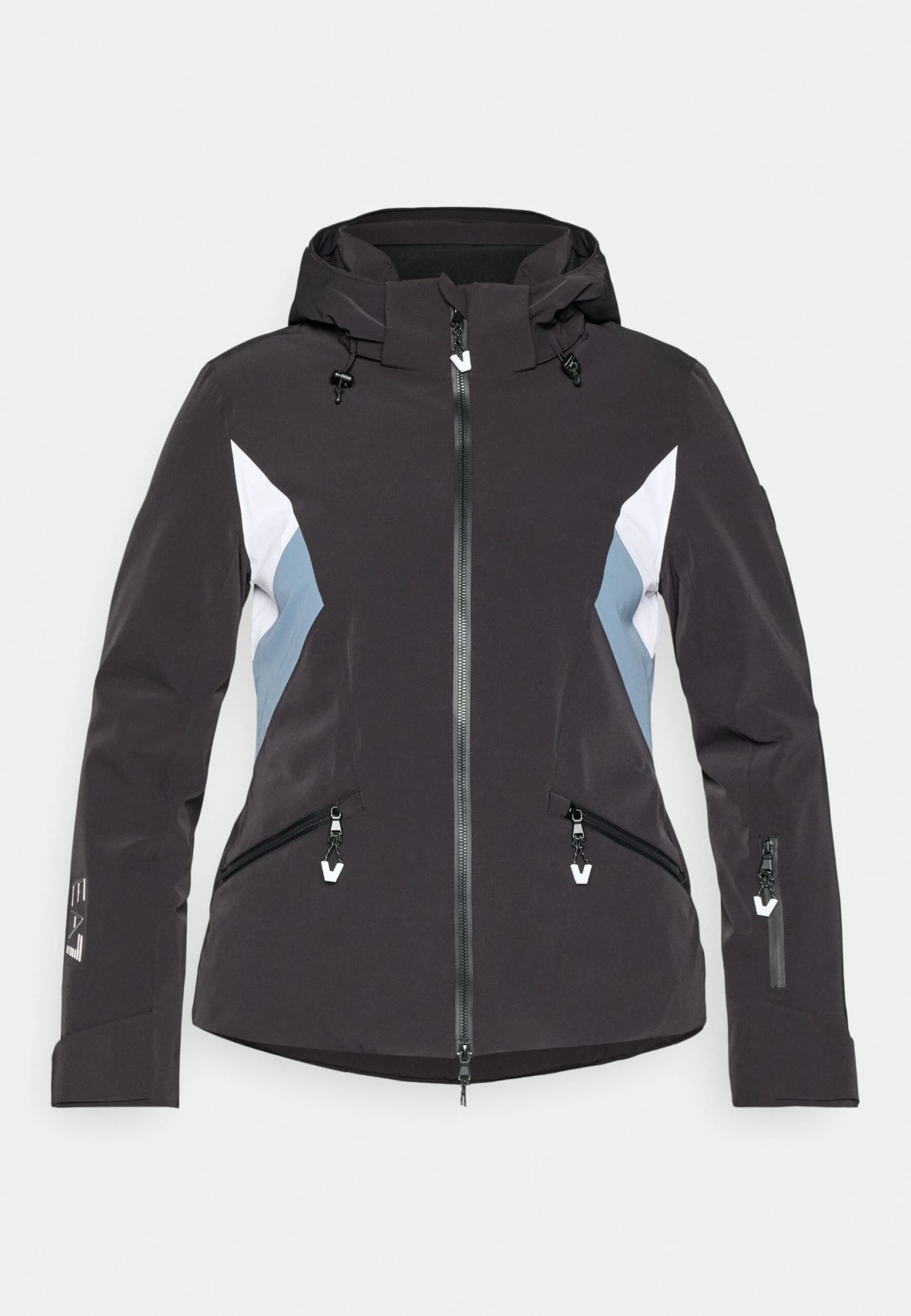 EA7 Emporio Armani CORTINA COLORBLOCK - Ski Jacket - Black 9 EA7 Emporio Armani CORTINA COLORBLOCK - Ski Jacket - Black - Image 7