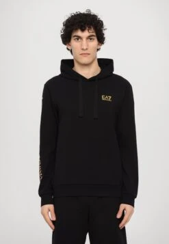 EA7 Emporio Armani Sweatshirt - Black/gold