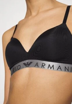 Emporio Armani Padded Bra - Triangle Bra - Nero -Total Wear Store e8cbf8790cf7428c9d47256dec09ad9a
