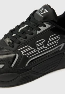 EA7 Emporio Armani ACE SPECIAL UNISEX - Trainers - Triple Black/silver-coloured -Total Wear Store e900d6b346904061b88054228cd5d23d