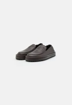 Emporio Armani Indios - Slip-Ons - Dark Brown -Total Wear Store e91e2b2233684298a8bafdfc5698c193