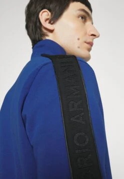 Emporio Armani Zip-Up Sweatshirt - Bluette -Total Wear Store e93b3eac59db4d15ad75dc9f9b513aa9