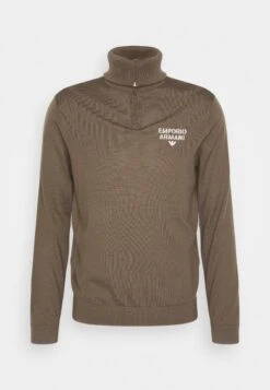 Emporio Armani Jumper - Taupe 14 Emporio Armani Jumper - Taupe -Total Wear Store e9b8cd757bfa467fab85b45ded8ac0de