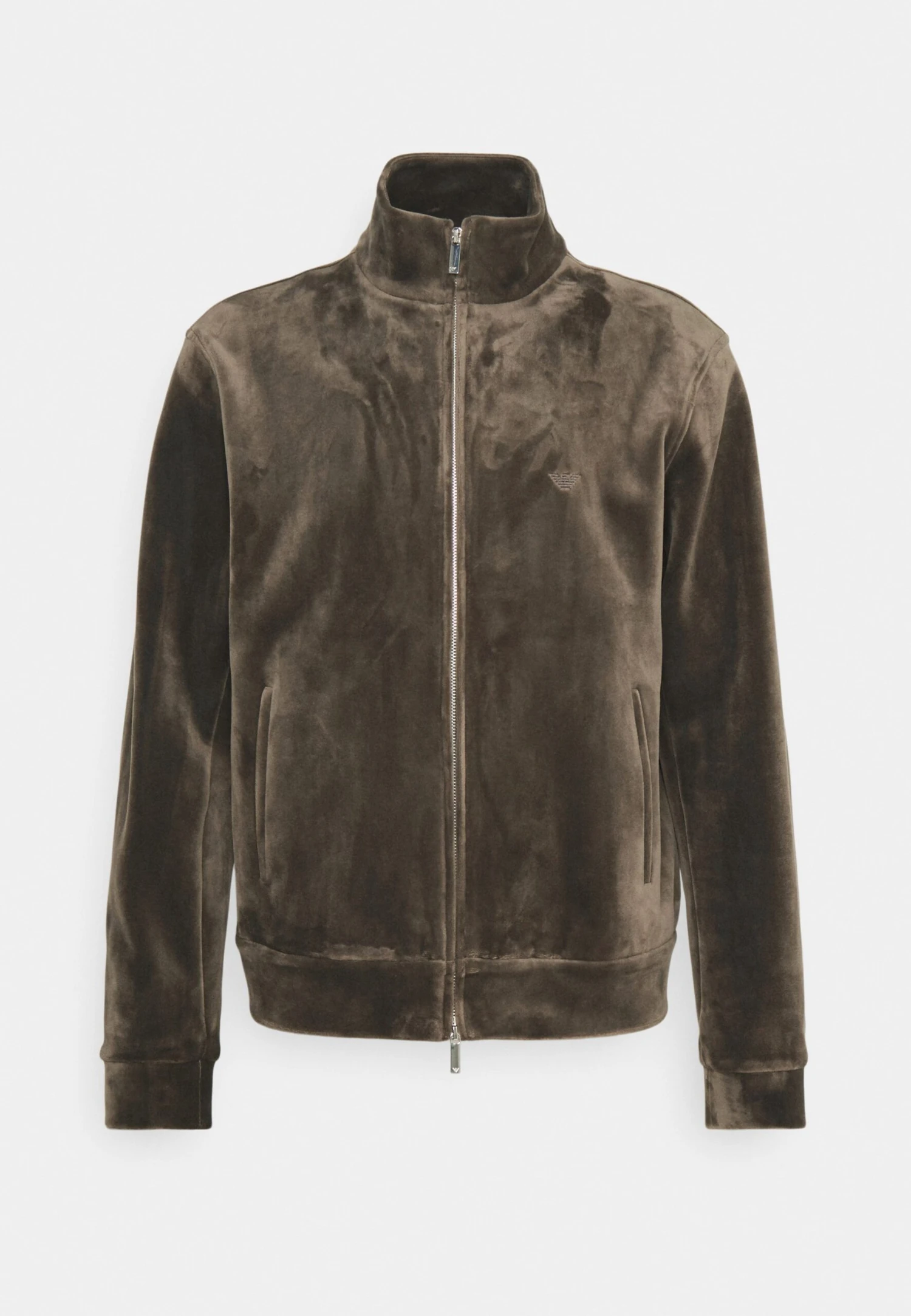 Emporio Armani Felpa - Zip-Up Sweatshirt - Oliva Scuro 7 Emporio Armani Felpa - Zip-Up Sweatshirt - Oliva Scuro - Image 5