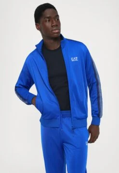EA7 Emporio Armani TRAIN LINES SET - Tracksuit - Surf The Web -Total Wear Store ea2afe03d55b43ea925316f132e6b82e