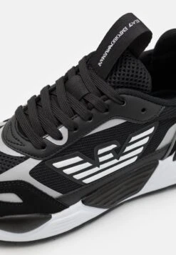EA7 Emporio Armani Ace Runner Unisex - Trainers - Black/Silver 13 EA7 Emporio Armani Ace Runner Unisex - Trainers - Black/Silver -Total Wear Store ea8e0bce16084f4d9ce881b63a8c041e