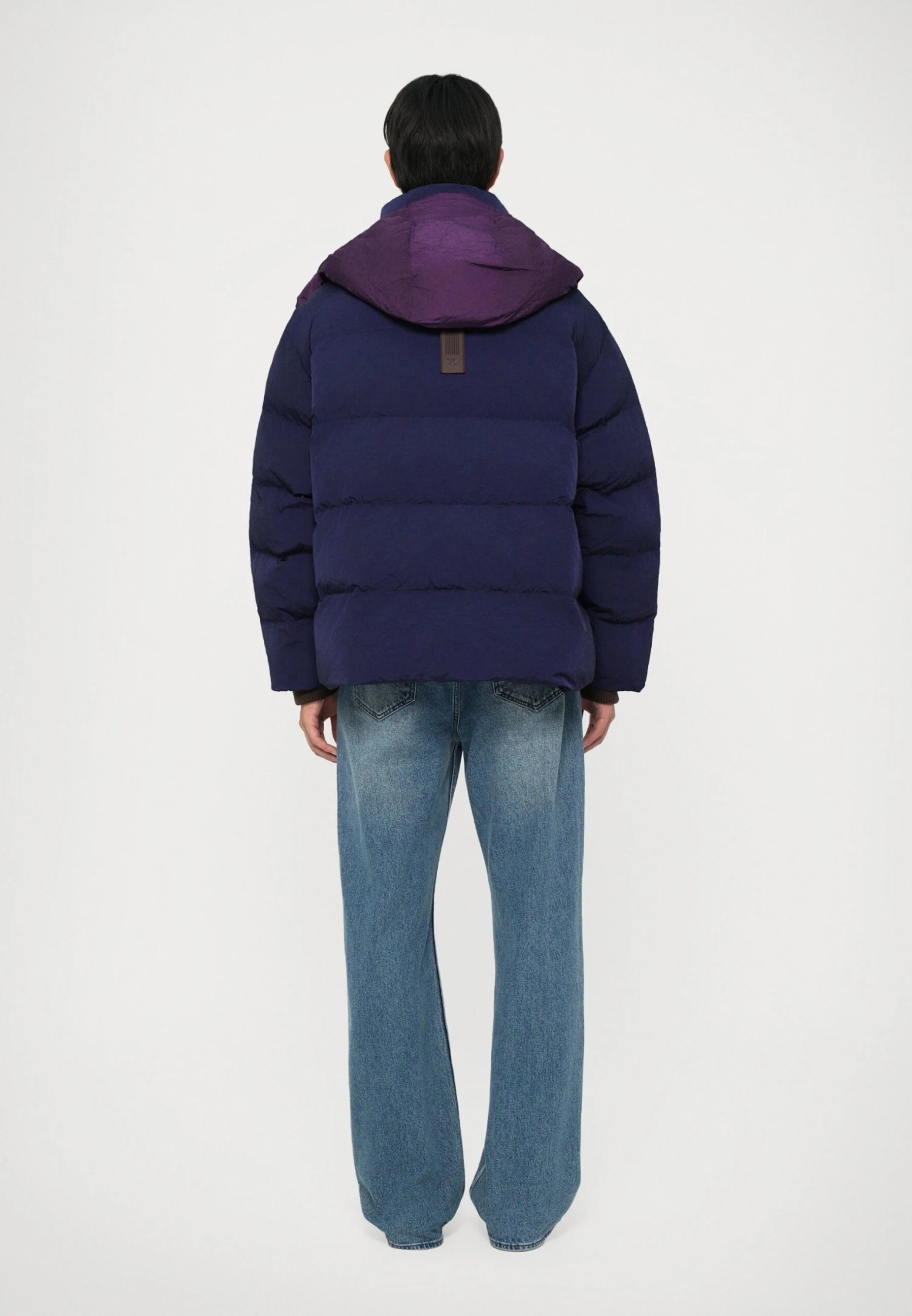 EA7 Emporio Armani TRAIN HOODED JACKET UNISEX - Winter Jacket - Evening Blue 5 EA7 Emporio Armani TRAIN HOODED JACKET UNISEX - Winter Jacket - Evening Blue - Image 3