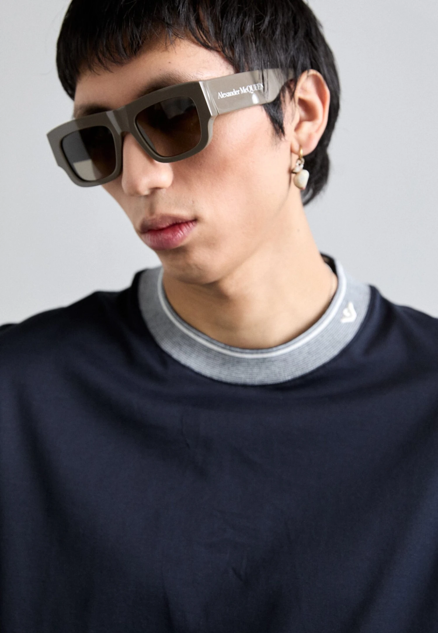 Emporio Armani Basic T-shirt - Iconico Blu Navy 6 Emporio Armani Basic T-shirt - Iconico Blu Navy - Image 4