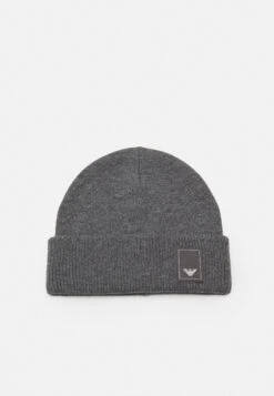 Emporio Armani BEANIE - Beanie - Raven -Total Wear Store eb1950e6150a4da086e59d1f0744cf01