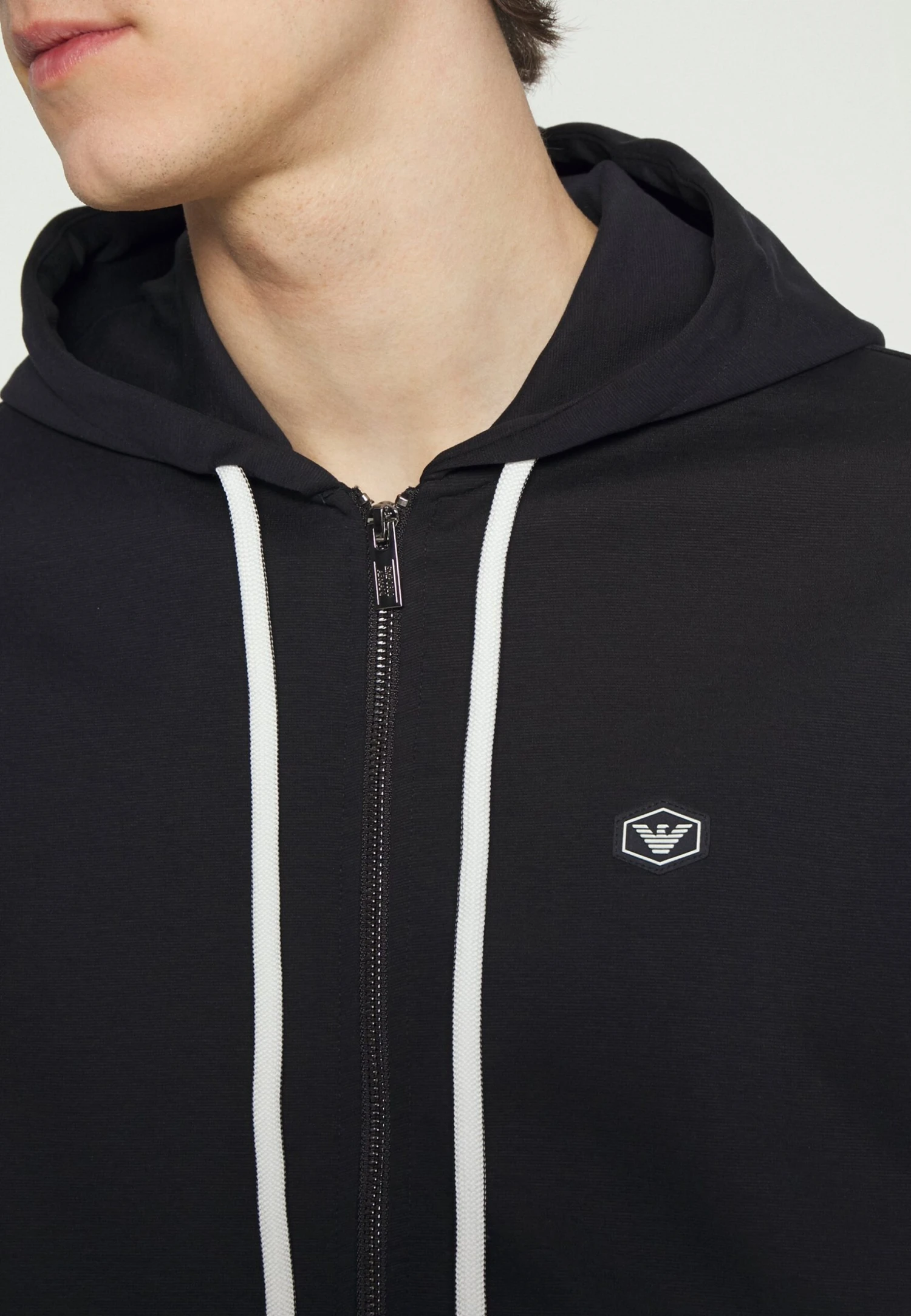 Emporio Armani Zip-Up Sweatshirt - Blu Navy 8 Emporio Armani Zip-Up Sweatshirt - Blu Navy - Image 6