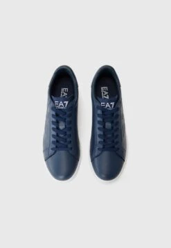 EA7 Emporio Armani CLASSIC UNISEX - Trainers - Navy -Total Wear Store eb2fbb63963b43f6b6a00bc95381fa19