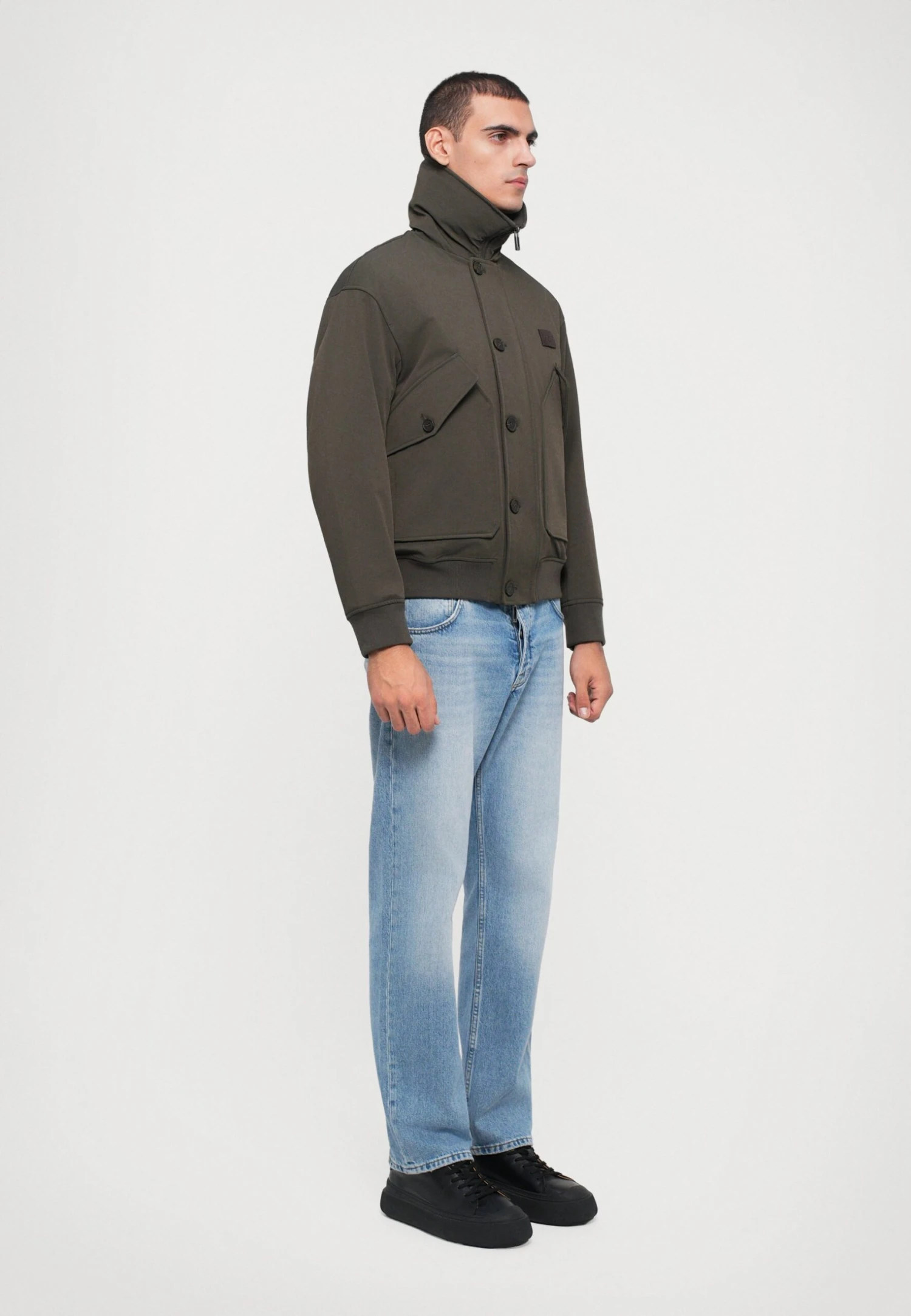 Emporio Armani JACKET - Light Jacket - Black Ink 6 Emporio Armani JACKET - Light Jacket - Black Ink - Image 4