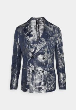 Emporio Armani Blazer Jacket - Blue Sera -Total Wear Store ec67823c2ebb4808b0dadbe8aec90525