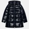 EA7 Emporio Armani Caban - Winter Coat - Navy Blue