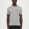 EA7 Emporio Armani TRAIN CORE TEE - Basic T-shirt - Grey -Total Wear Store ecb36ef8a4ef49f9b397a287d8154718