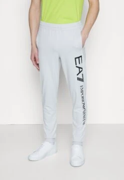EA7 Emporio Armani Trouser - Tracksuit Bottoms - Light Grey
