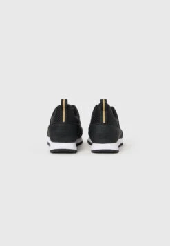 EA7 Emporio Armani UNISEX - Trainers - Black/gold-coloured/white -Total Wear Store ecdae11df67241cf828ee51135aab20a