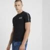 EA7 Emporio Armani Side Tape - Print T-Shirt - Black -Total Wear Store ece9c6fd78c94fe7a36df2850060281d