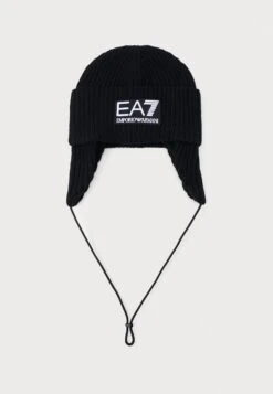 EA7 Emporio Armani MOUNTAIN AVIATOR HAT UNISEX - Beanie - Black