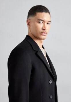 Emporio Armani COAT - Classic Coat - Nero/black -Total Wear Store ed1168f064454b9c9ef5efefd7a2aa31