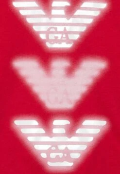 Emporio Armani Unisex - Print T-Shirt - Rosso -Total Wear Store ed42977f5b2647b4b365564a101182f9