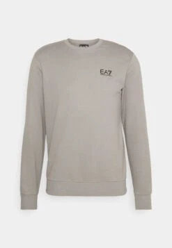 EA7 Emporio Armani Sweatshirt - Grigio Chiaro -Total Wear Store ed4dfb9a177846538963a21046f529b4