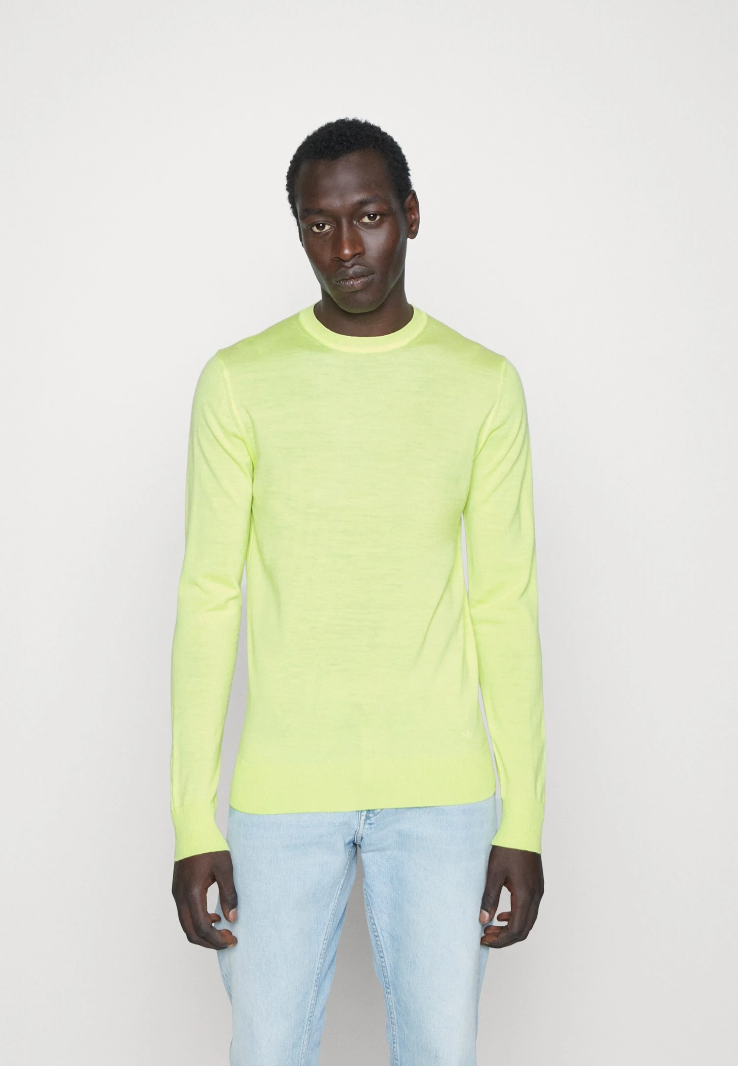 Emporio Armani Maglione - Jumper - Verde Lime 3 Emporio Armani Maglione - Jumper - Verde Lime
