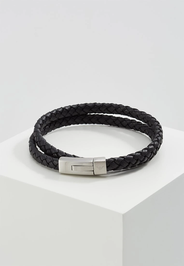 Emporio Armani Signature - Bracelet - Silver-Coloured 6 Emporio Armani Signature - Bracelet - Silver-Coloured - Image 4