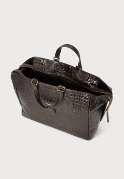Emporio Armani Briefcase - Ebony -Total Wear Store ee0417bcaef54f4899f0bd67b0b186ac