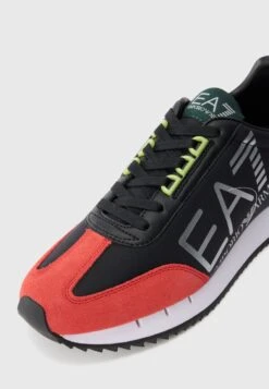 EA7 Emporio Armani UNISEX - Trainers - Black/surf The Web/macaw Green/molten Lava/ponderosa Pine/silver-coloured -Total Wear Store ee2f7dbbe80846c4ad7676390dc14549