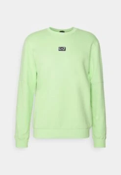 EA7 Emporio Armani Sweatshirt - Sweatshirt - Light Green -Total Wear Store ee502e53fc304fa2b5849ed6b0859186