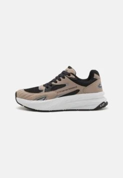 EA7 Emporio Armani CRUSHER SONIC MIX UNISEX - Trainers - Cobbelstone/black