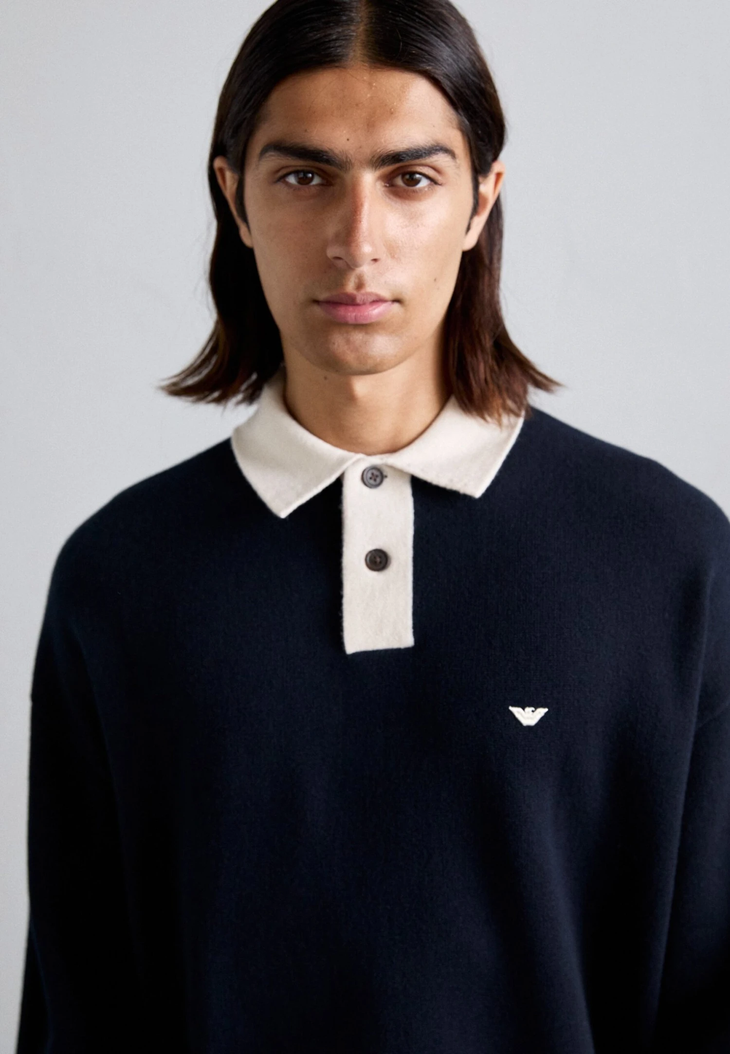 Emporio Armani Jumper - Navy French Oak 6 Emporio Armani Jumper - Navy French Oak - Image 4