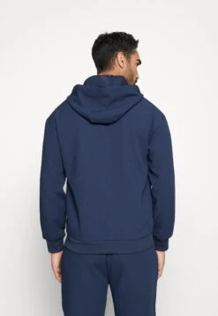 EA7 Emporio Armani Tennis Club Hoodie Light - Zip-Up Sweatshirt - Navy Blue -Total Wear Store ef7ccd0908324621944eed5a9107f132