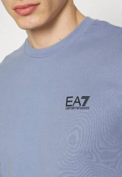 EA7 Emporio Armani Sweatshirt - Blu Navy Chiaro -Total Wear Store efcca63912a747f6b8609a0667a106ca