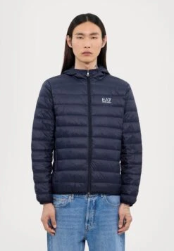 EA7 Emporio Armani TRAIN CORE LIGHT JACKET - Down Jacket - Armani Blue -Total Wear Store f034b378b5fa48bc8dbb86b894b09998